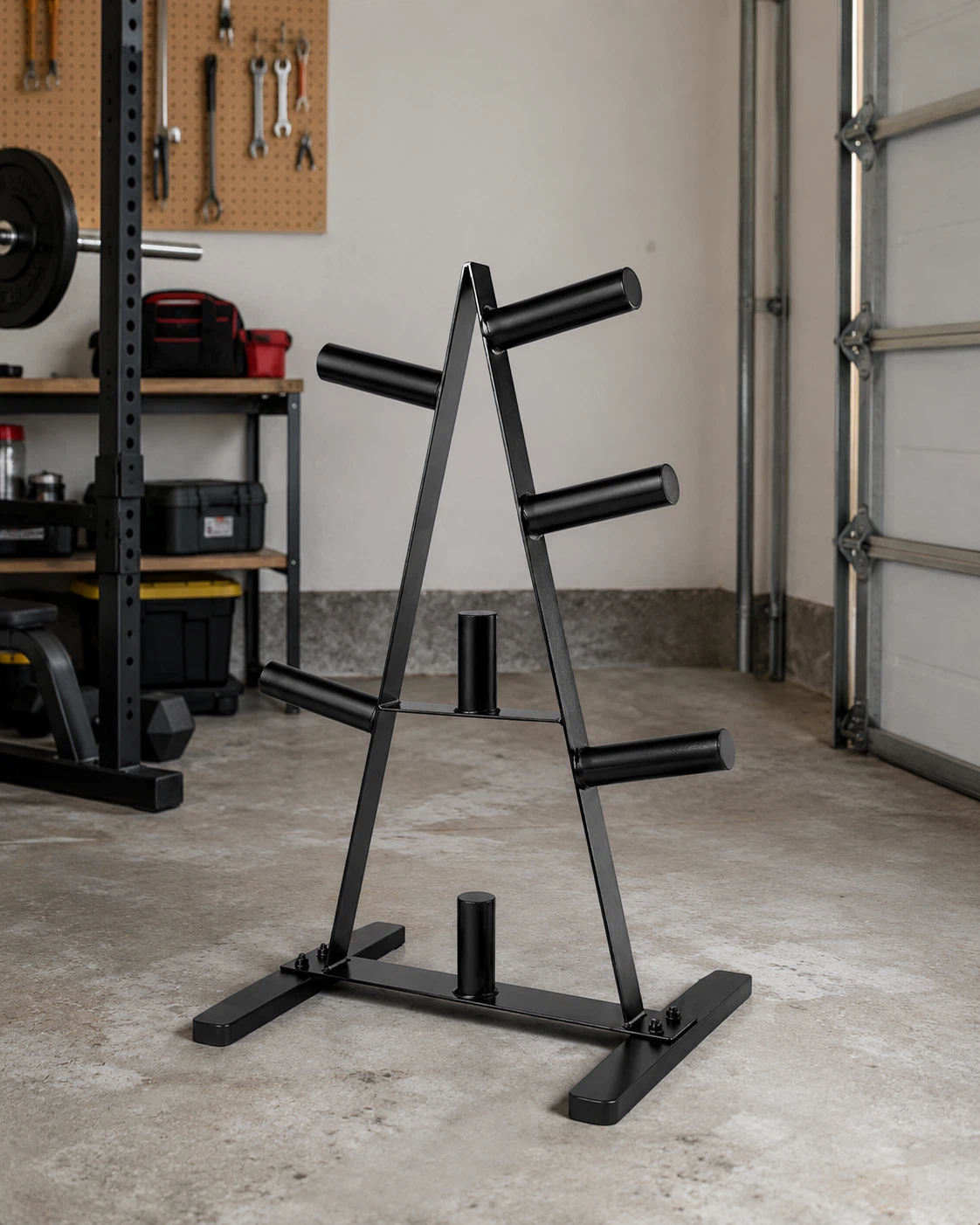 Weight Plate Tree Rack