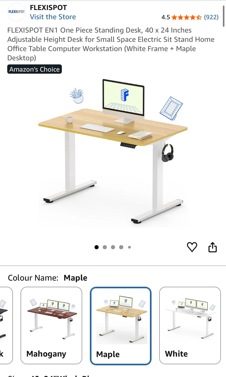 Standing Desk - Flexispot - photo 3
