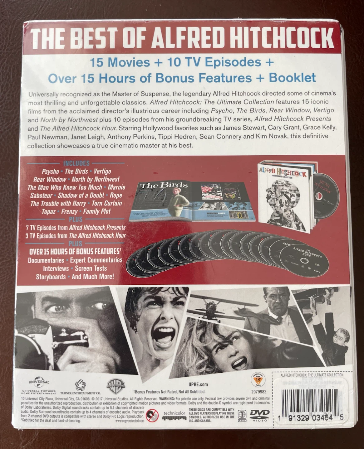 Alfred Hitchcock The Ultimate Collection Box Set *New - photo 4