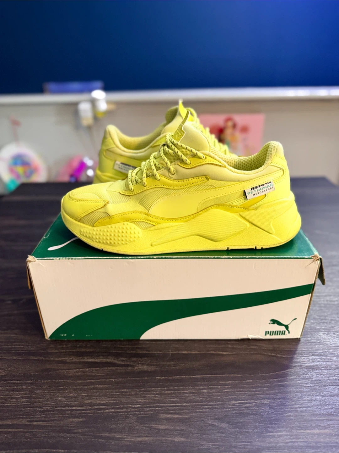 Puma RS-X AM GTR Motorsport Shoes - Yellow