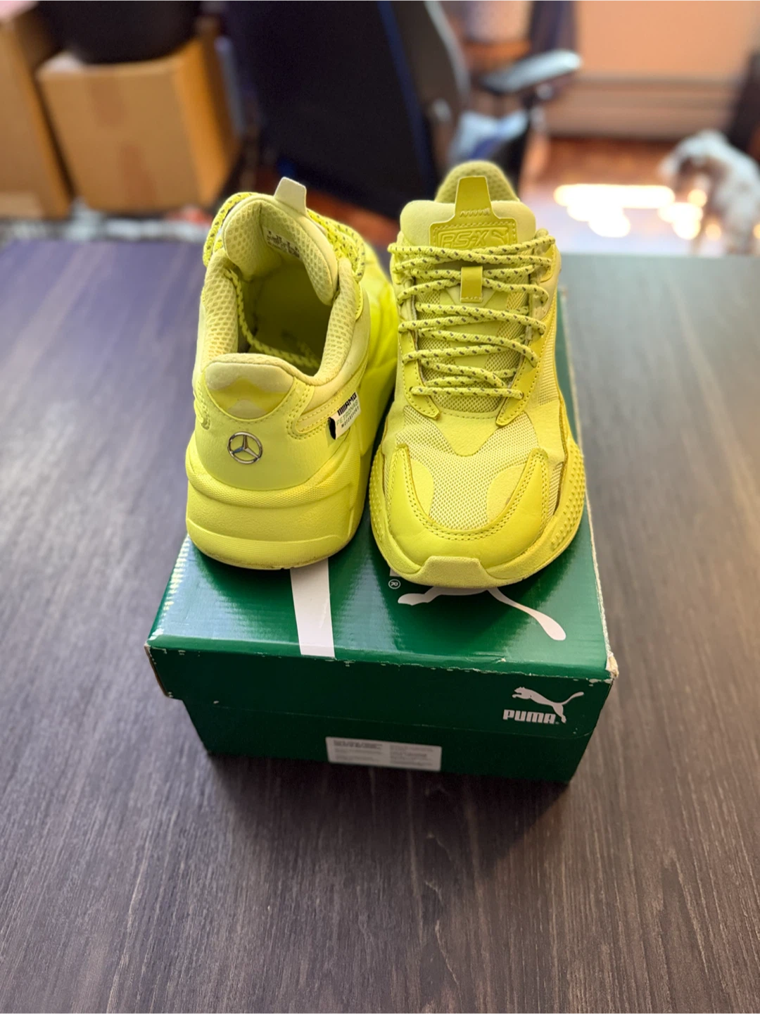 Puma RS-X AM GTR Motorsport Shoes - Yellow - photo 2