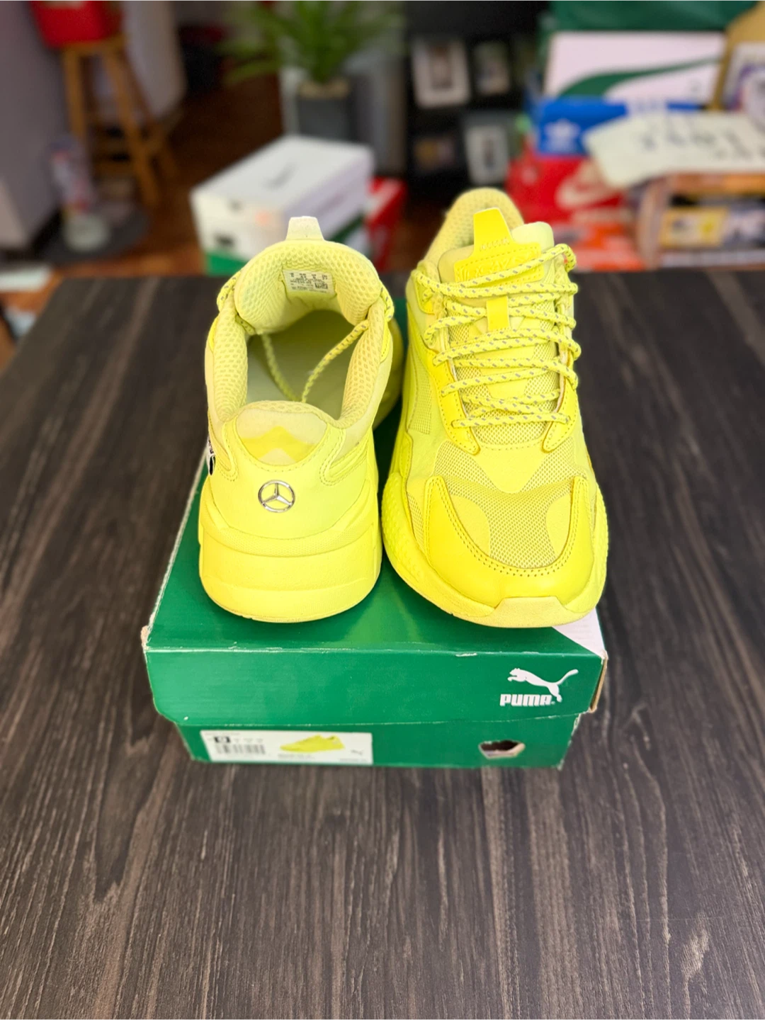 Puma RS-X AM GTR Motorsport Shoes - Yellow - photo 3