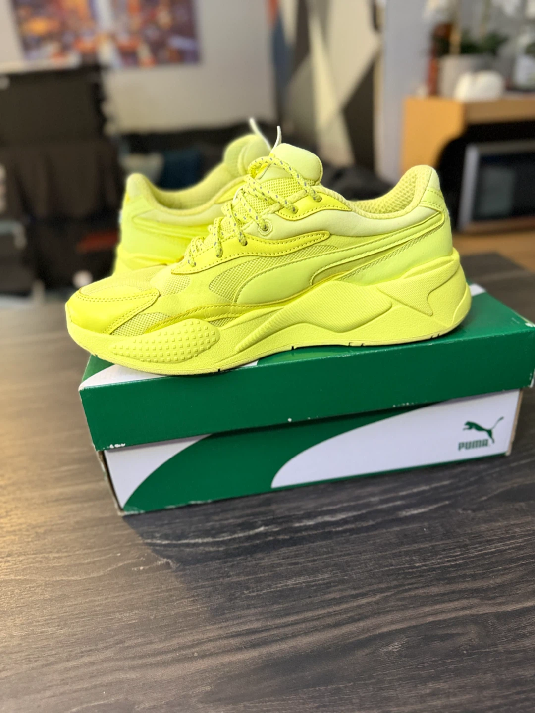Puma RS-X AM GTR Motorsport Shoes - Yellow - photo 4