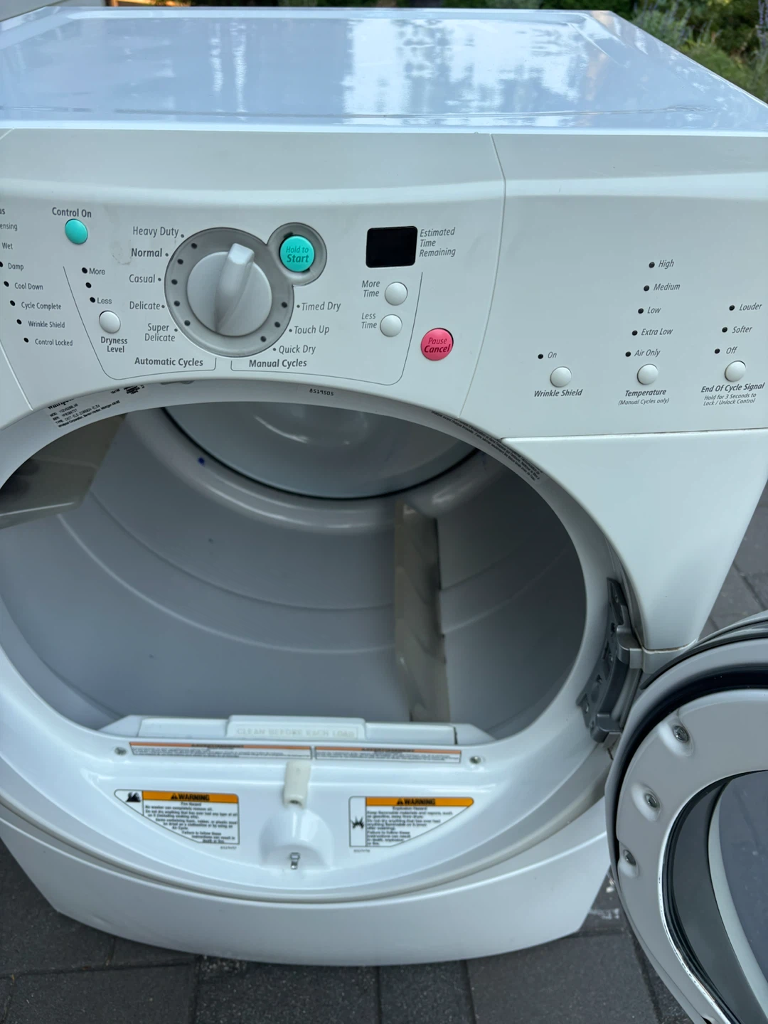 Whirlpool Electric Dryer - photo 2