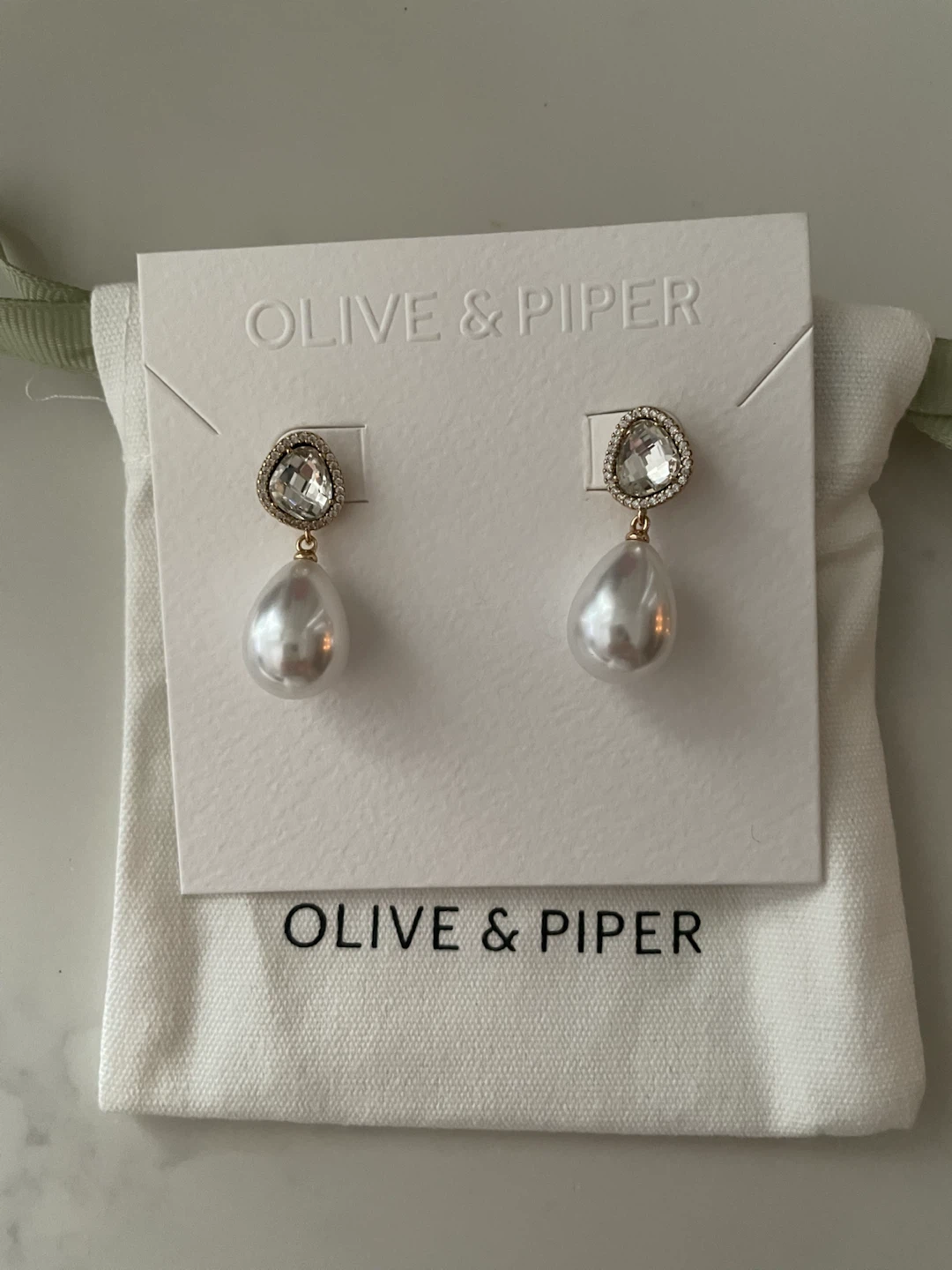 NEW 14K Olive & Piper Elysia Drops Earrings