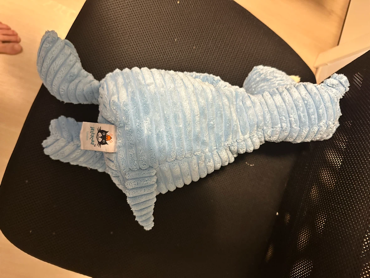 Jellycat Bartholomew rino Plush Toy - Blue - photo 2