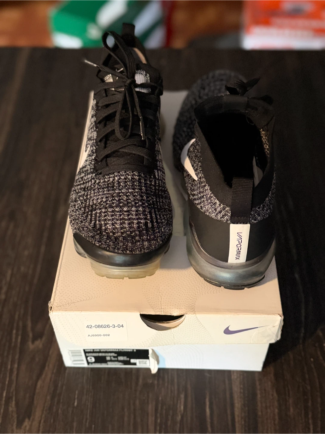 Nike Air VaporMax Flyknit 3 Sneakers Size 9 - photo 2