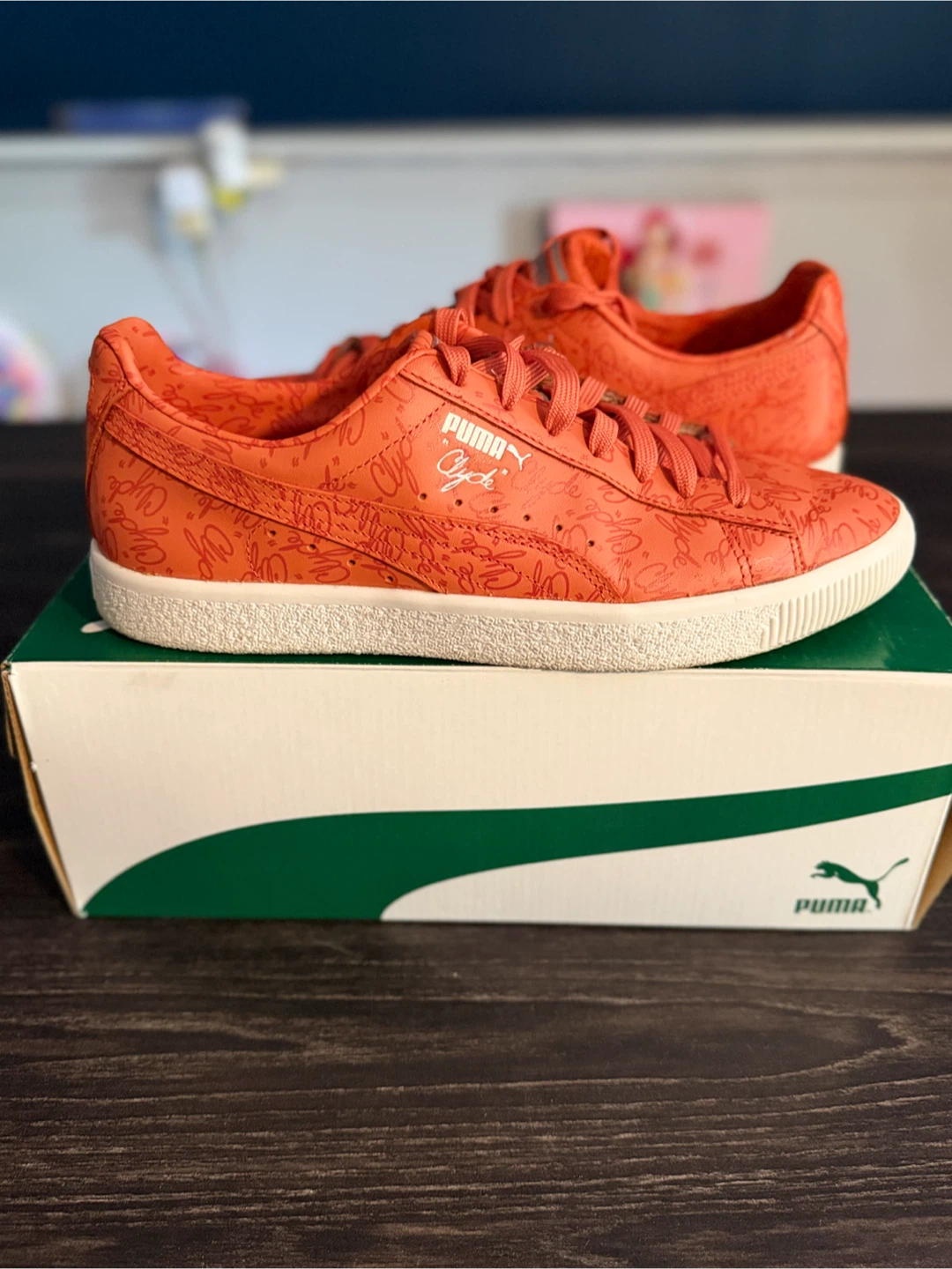 Puma Clyde Script Sneakers