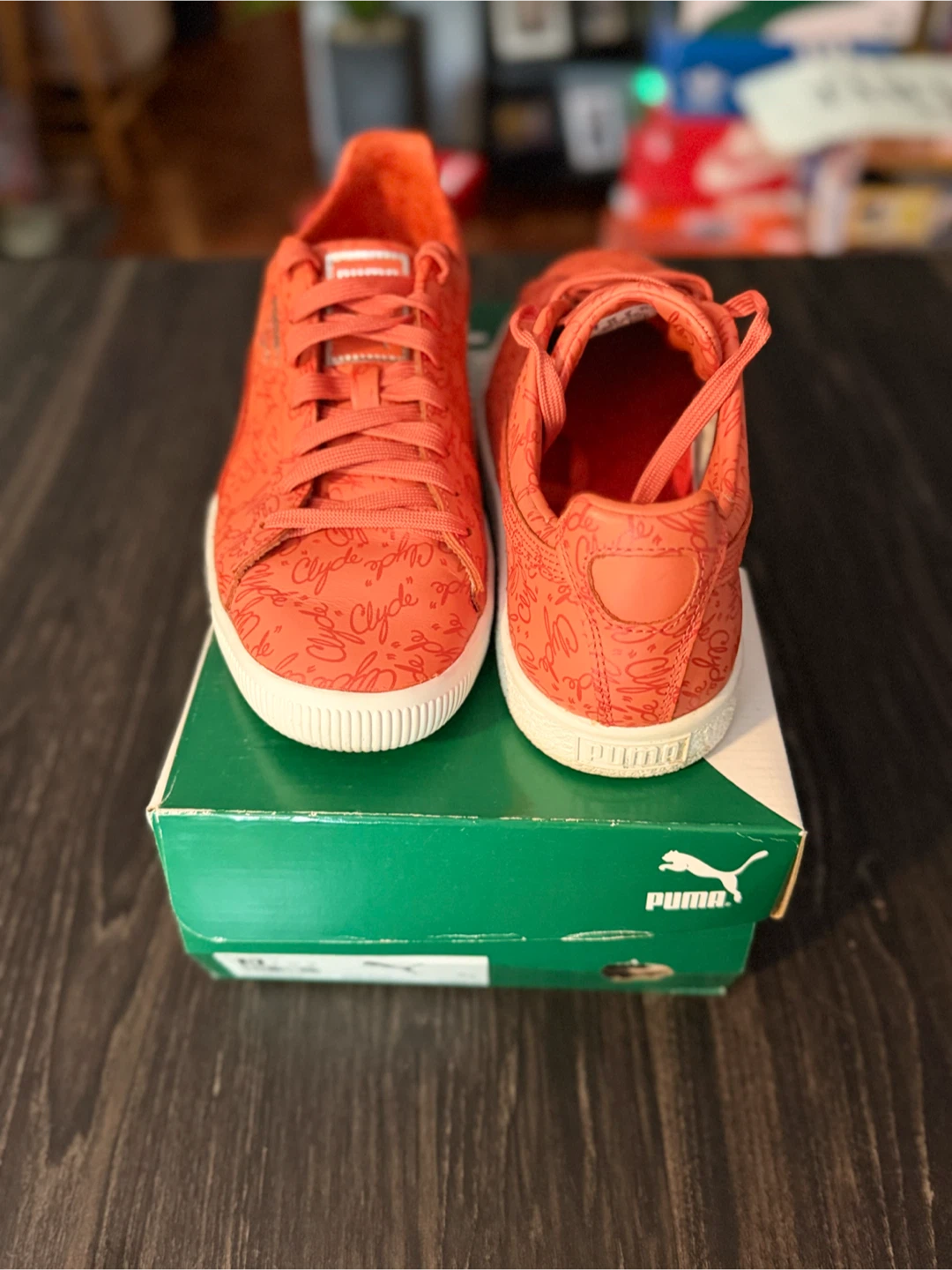 Puma Clyde Script Sneakers - photo 2