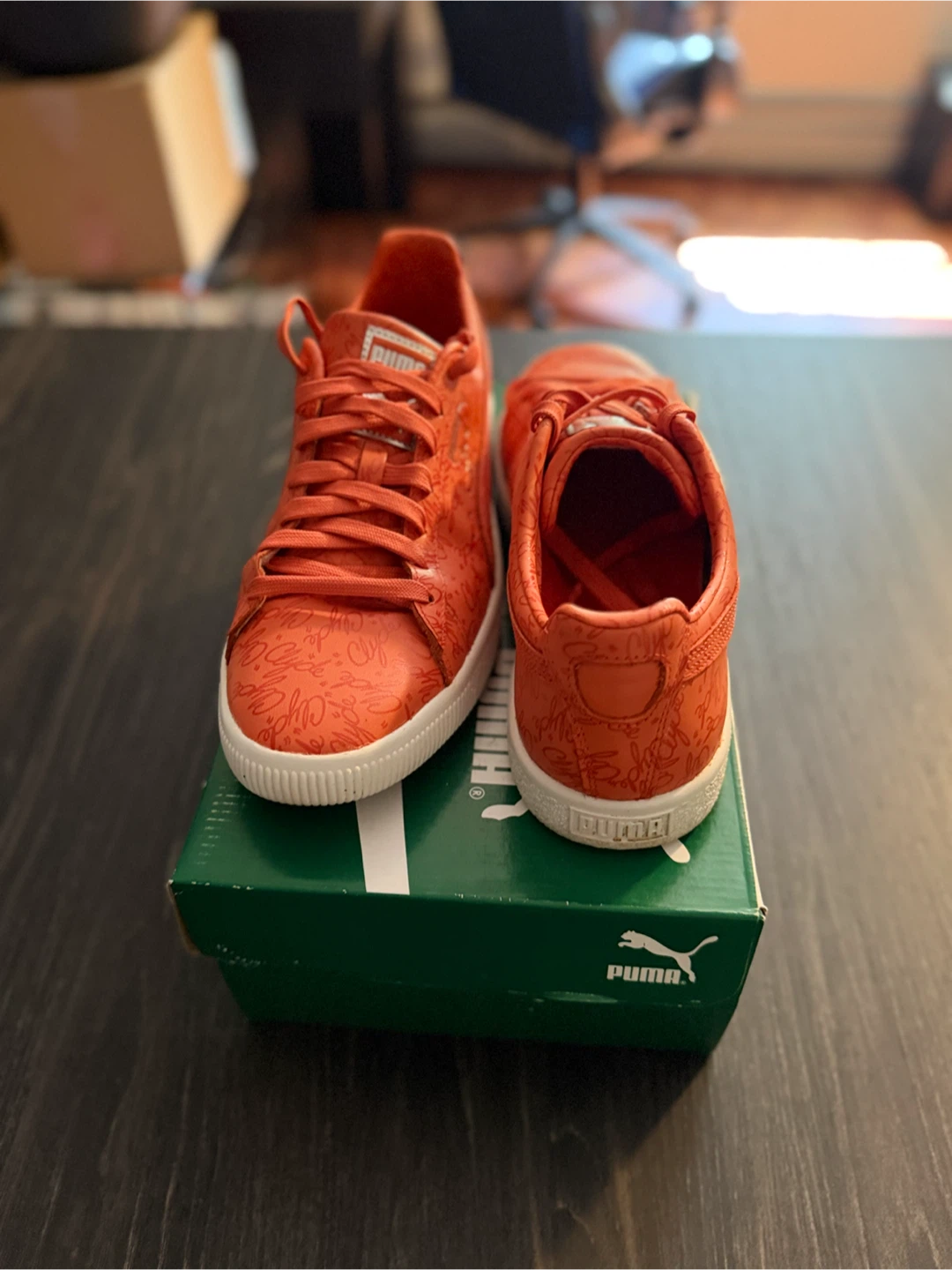 Puma Clyde Script Sneakers - photo 3