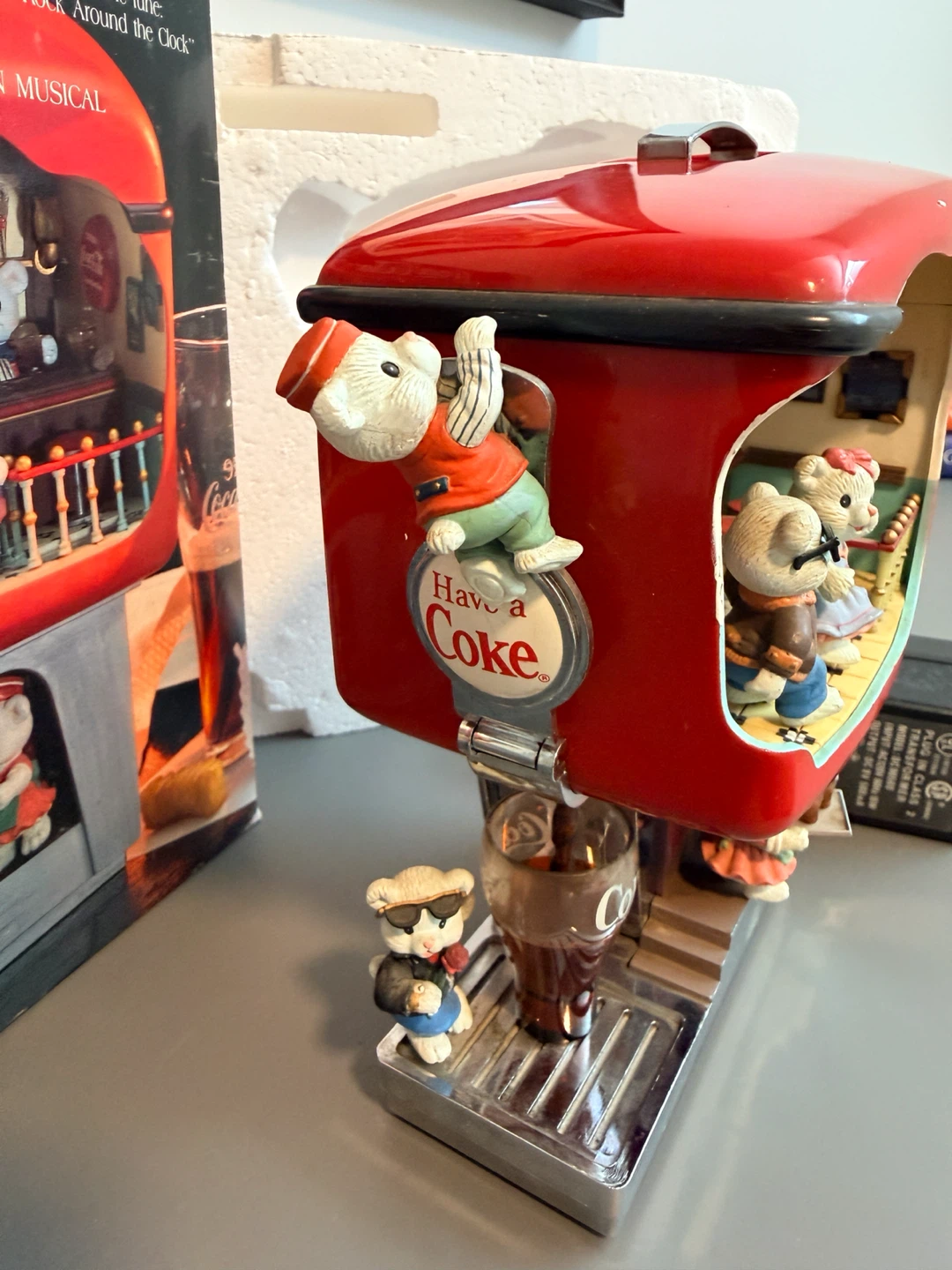 Vintage Coca-Cola Deluxe Lighted Action Musical - photo 4