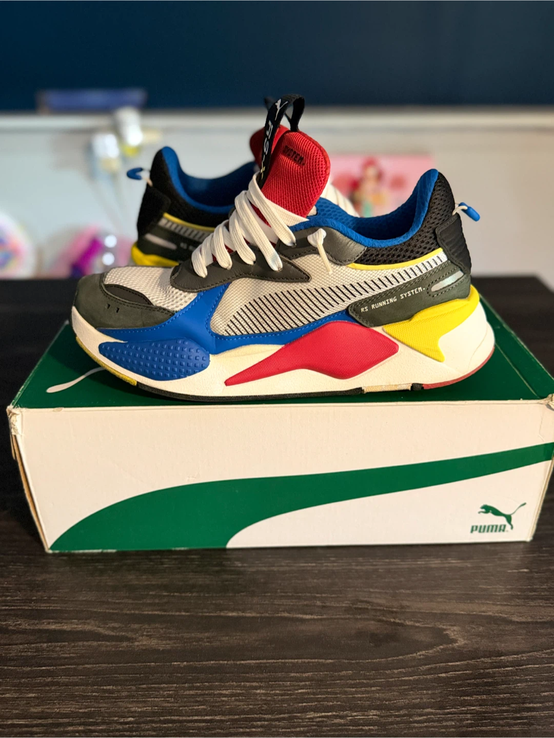 Puma RS-X Toys 'Puma White-Puma Royal' Men's Sneakers