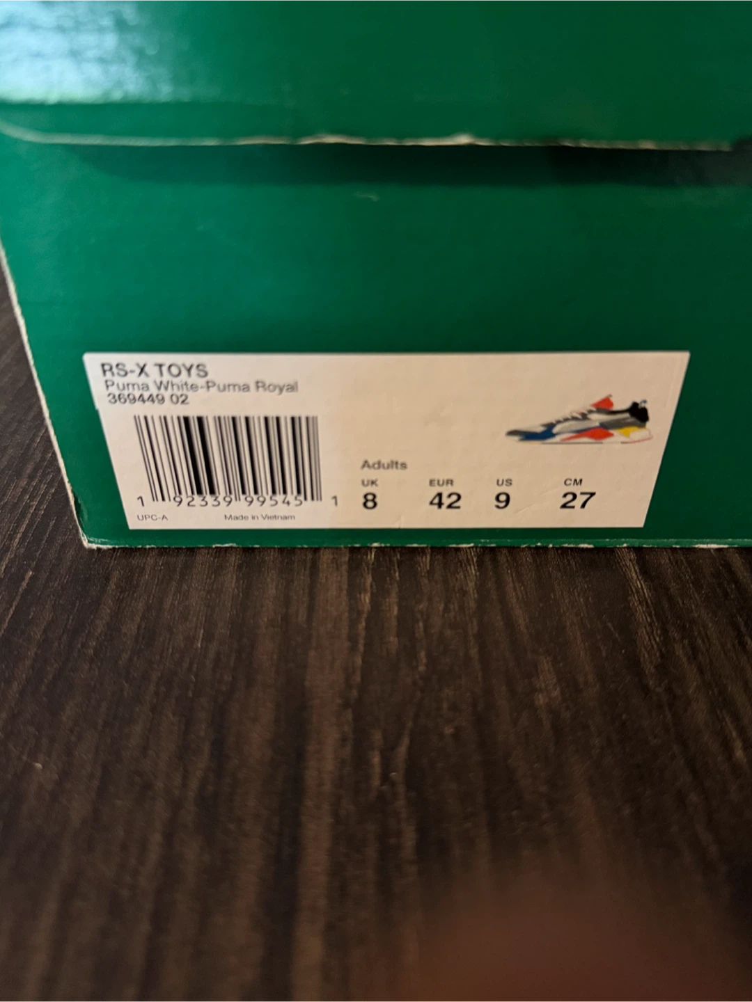 Puma RS-X Toys 'Puma White-Puma Royal' Men's Sneakers - photo 5