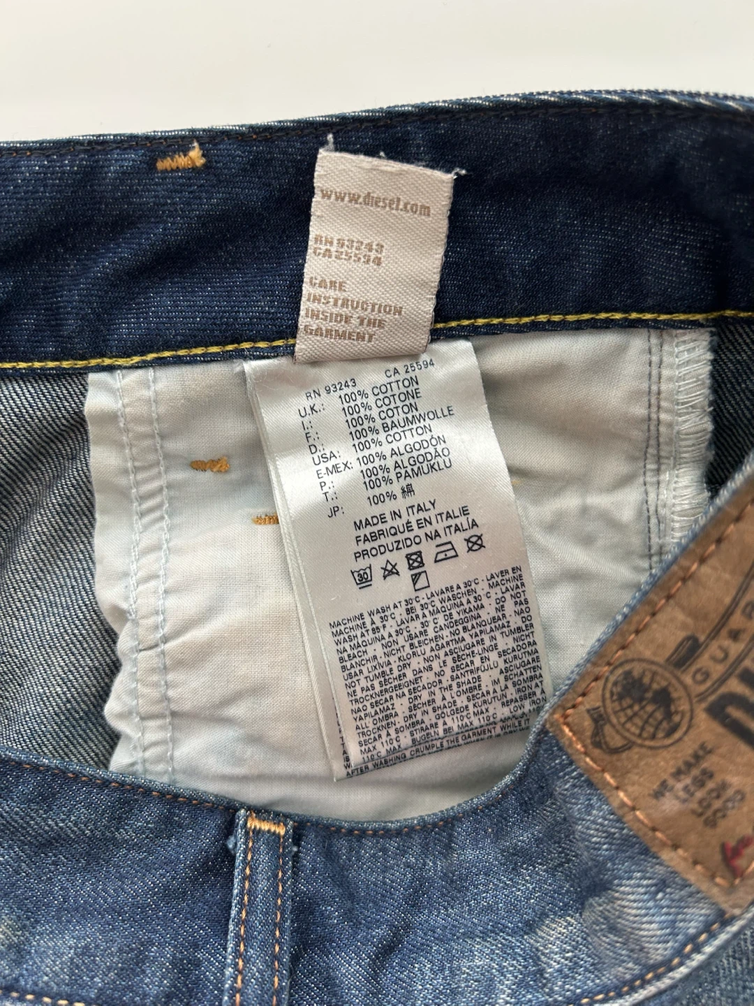 Diesel Fayza Relaxed Boyfriend Jeans W24 L30 - photo 3