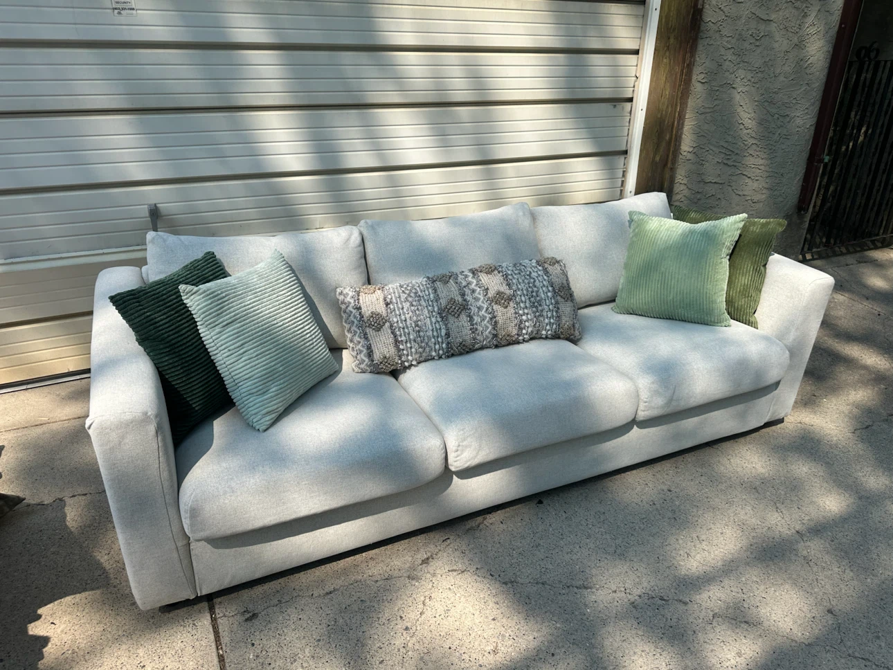 IKEA FINNALA 3-Seat Sofa – Gunnared Beige - photo 3