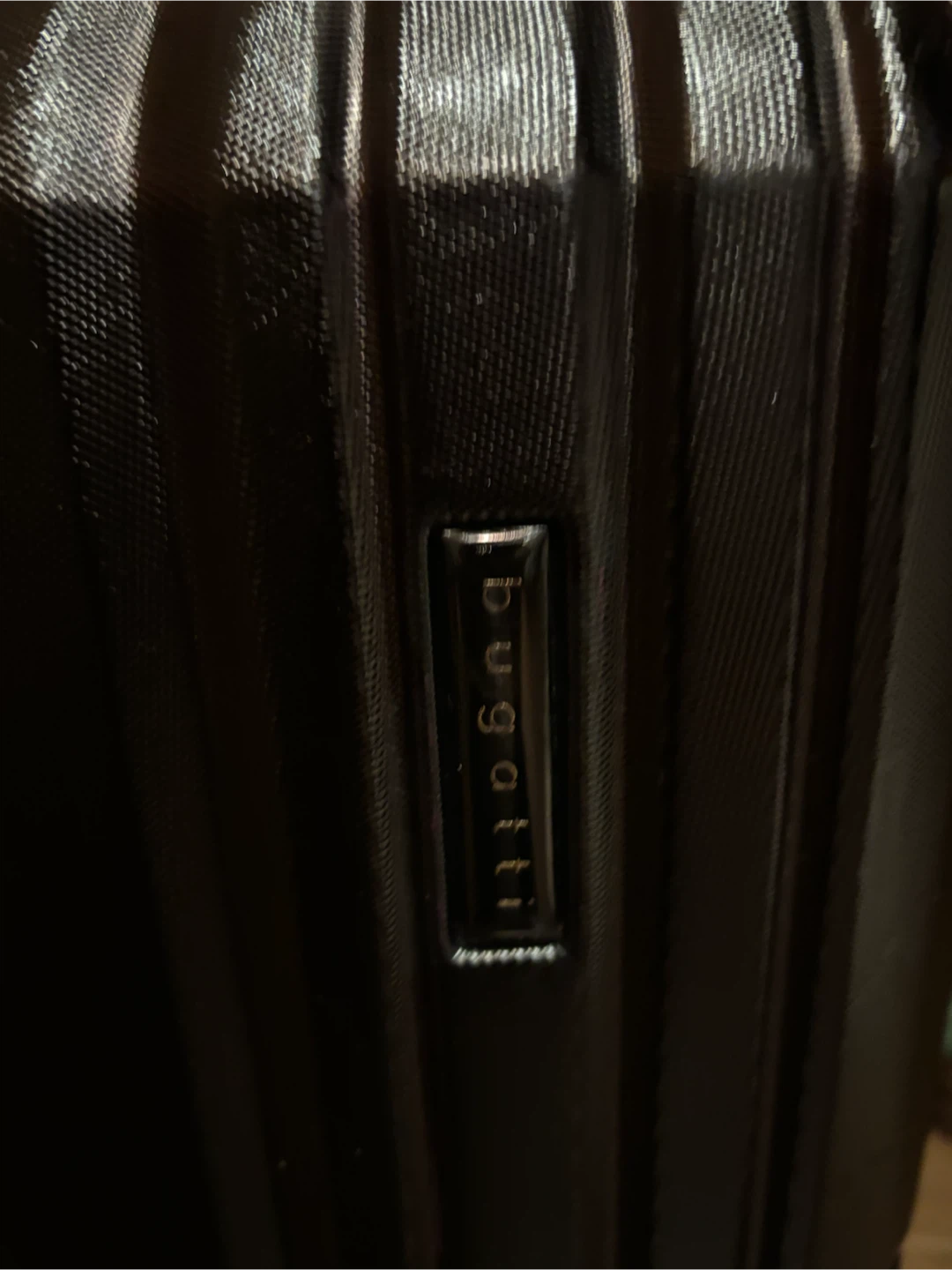 Bugatti Black Hardside Spinner Suitcase - photo 2
