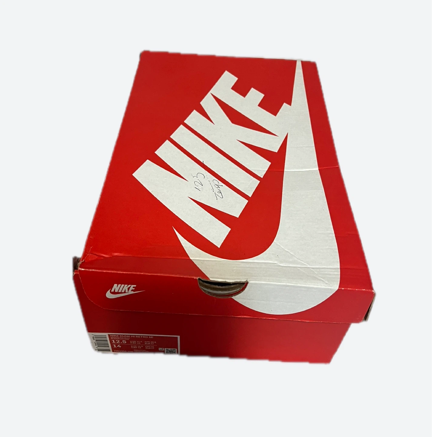 Nike Dunk High White Black Men's Sneakers - photo 4