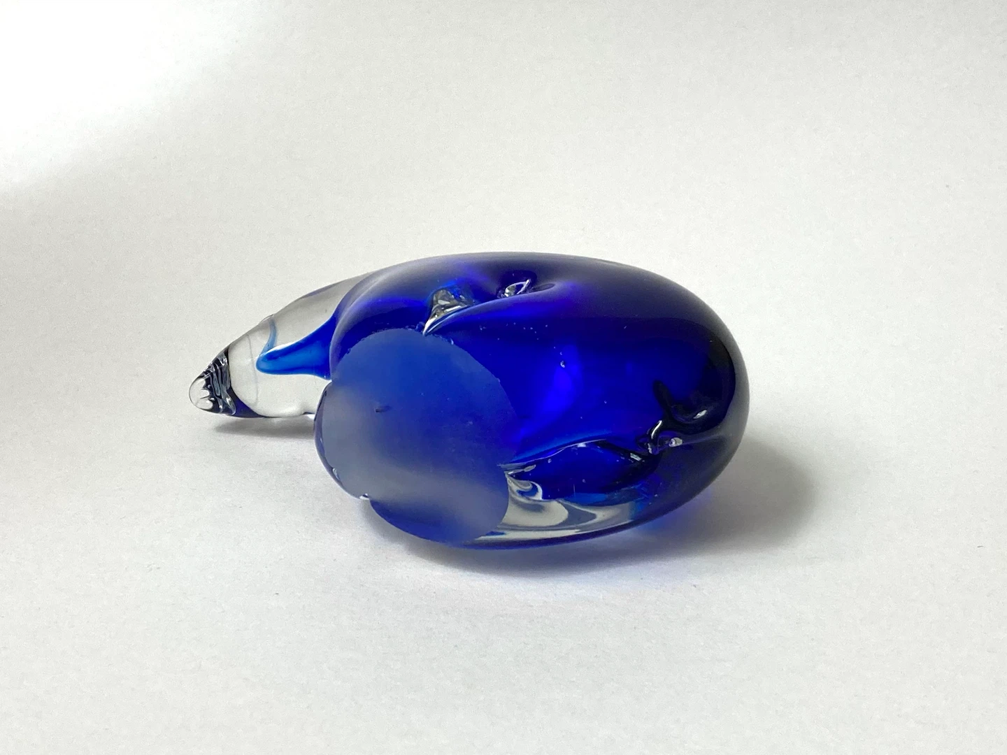 Vintage Art Glass Polar Bear Paperweight - photo 5
