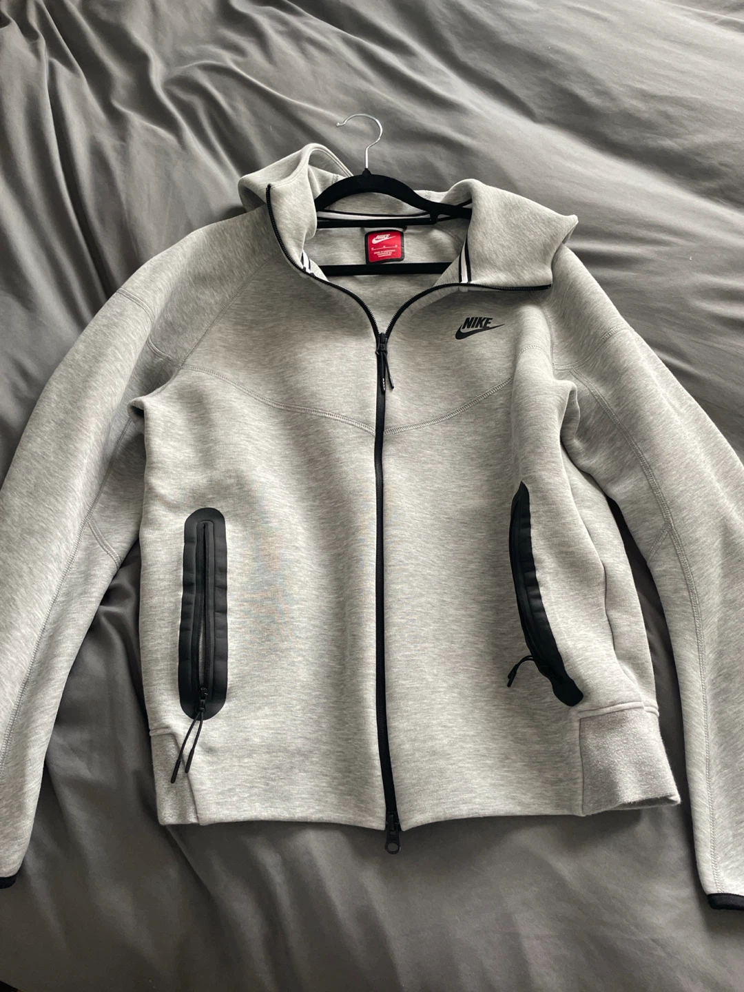 Nike Tech Fleece Full Zip Hoodie Grey