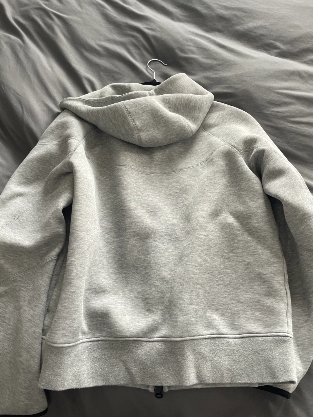 Nike Tech Fleece Full Zip Hoodie Grey - photo 2