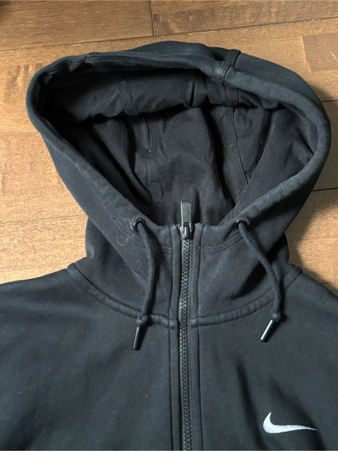 Nike Full Zip Hoodie - Black - Size M - photo 3