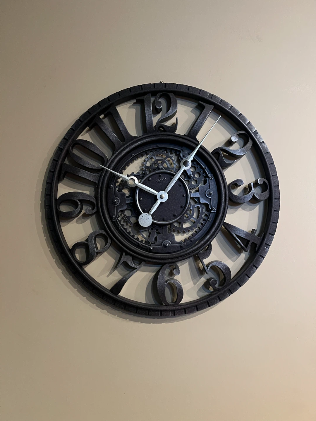 Industrial Style Wall Clock