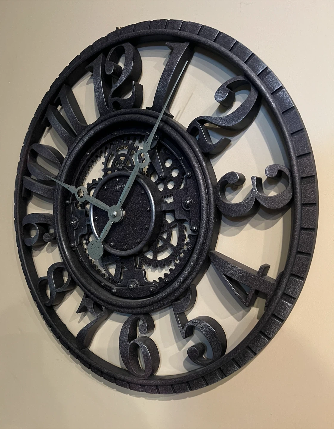 Industrial Style Wall Clock - photo 5