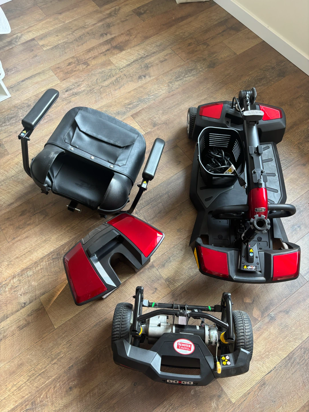 Pride Go-Go Elite Traveller 4-Wheel Scooter - photo 4