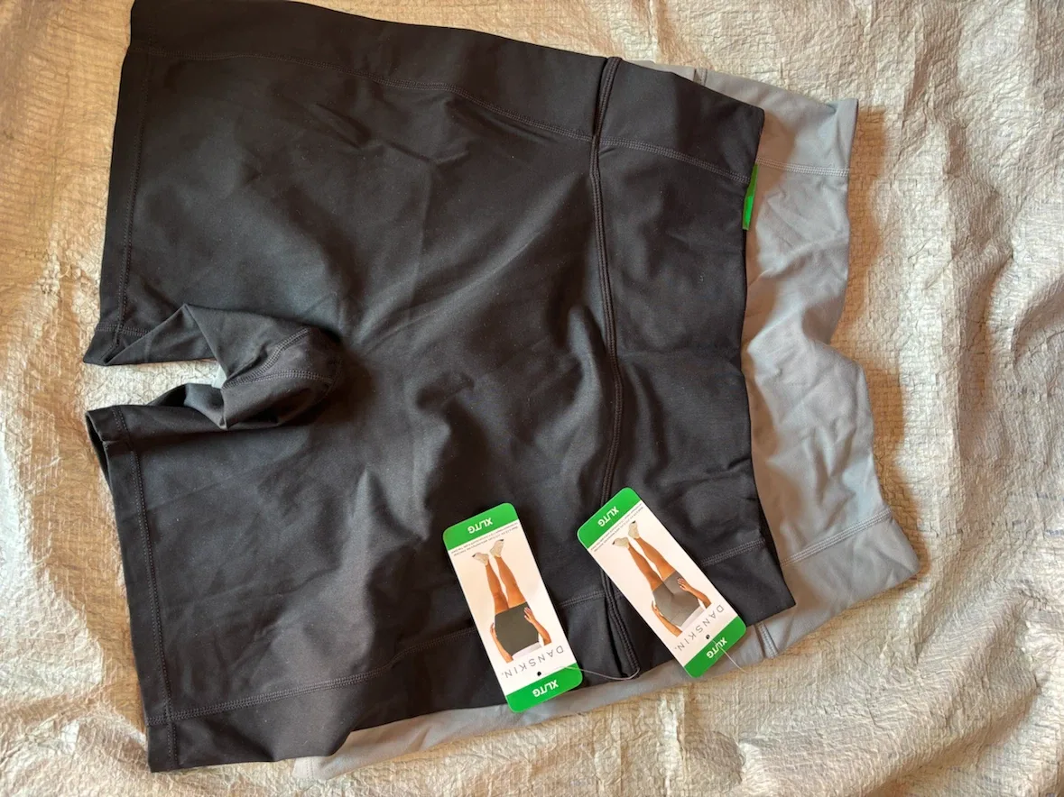 2pc Danskin Women's XLG Active Shorts
