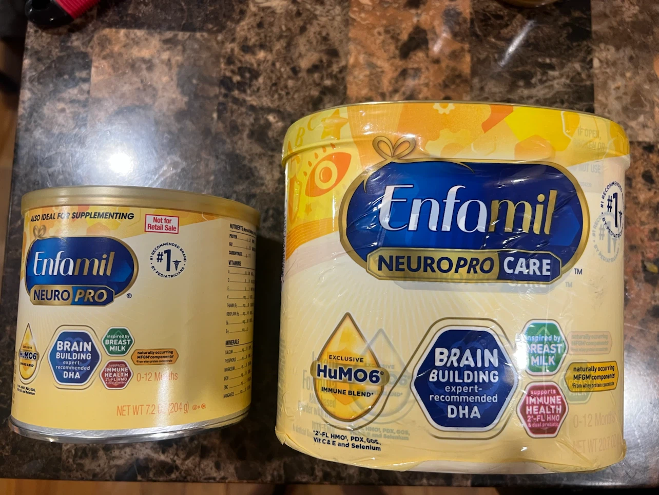 Enfamil Neuro Pro & Neuro Pro Care Formula