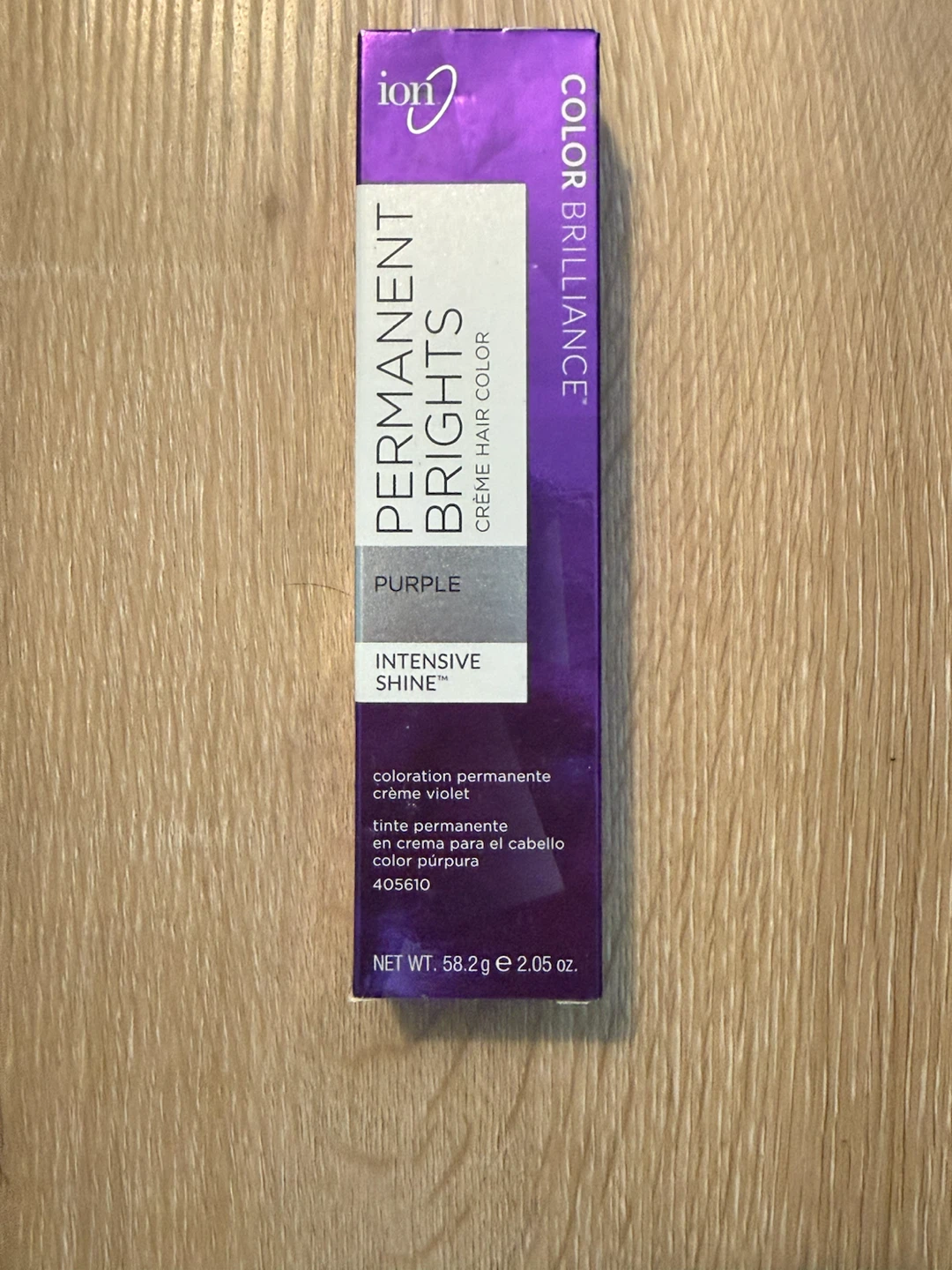 ION Color Brilliance Permanent Brights Purple Hair Colour