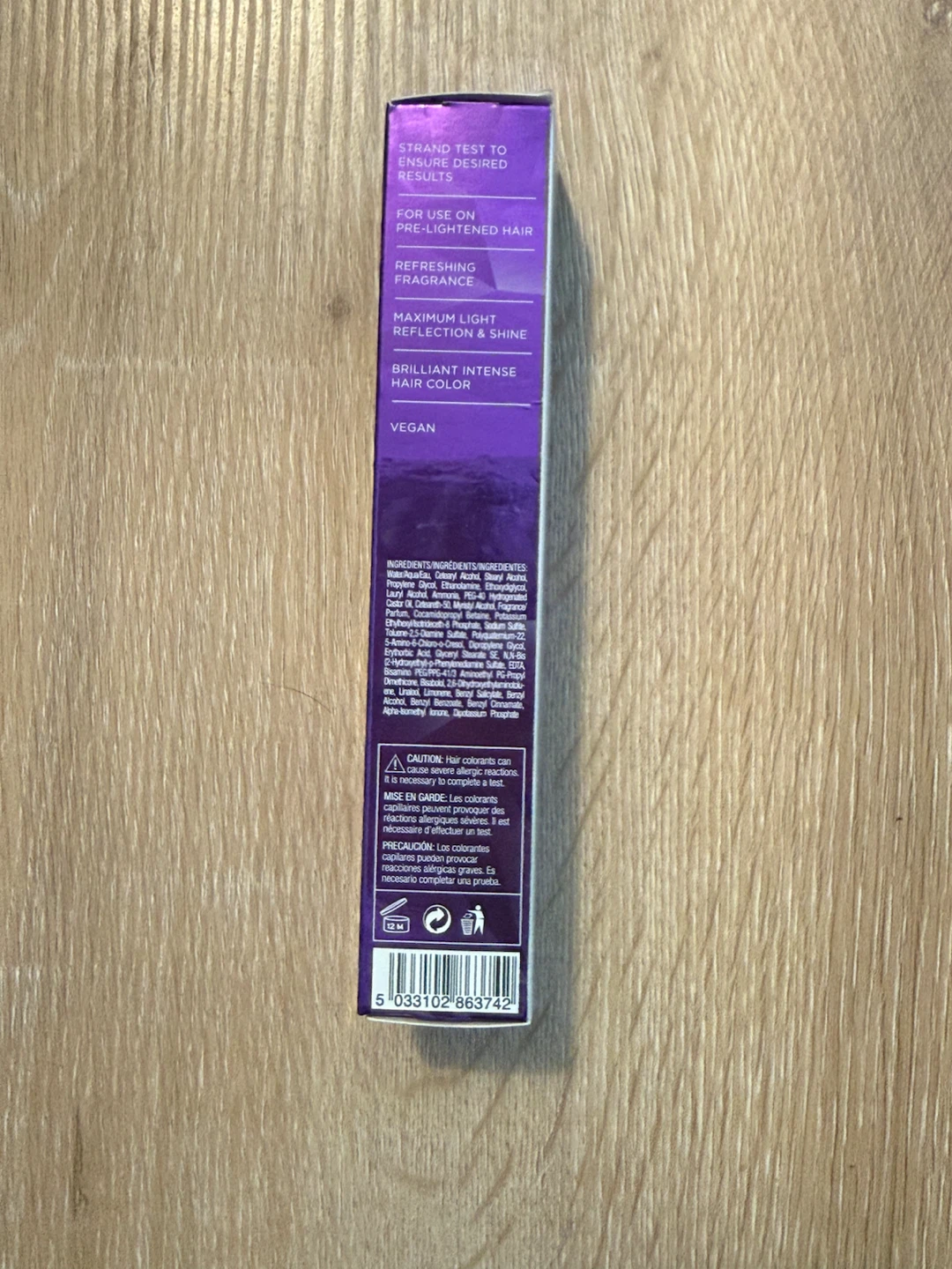 ION Color Brilliance Permanent Brights Purple Hair Colour - photo 2