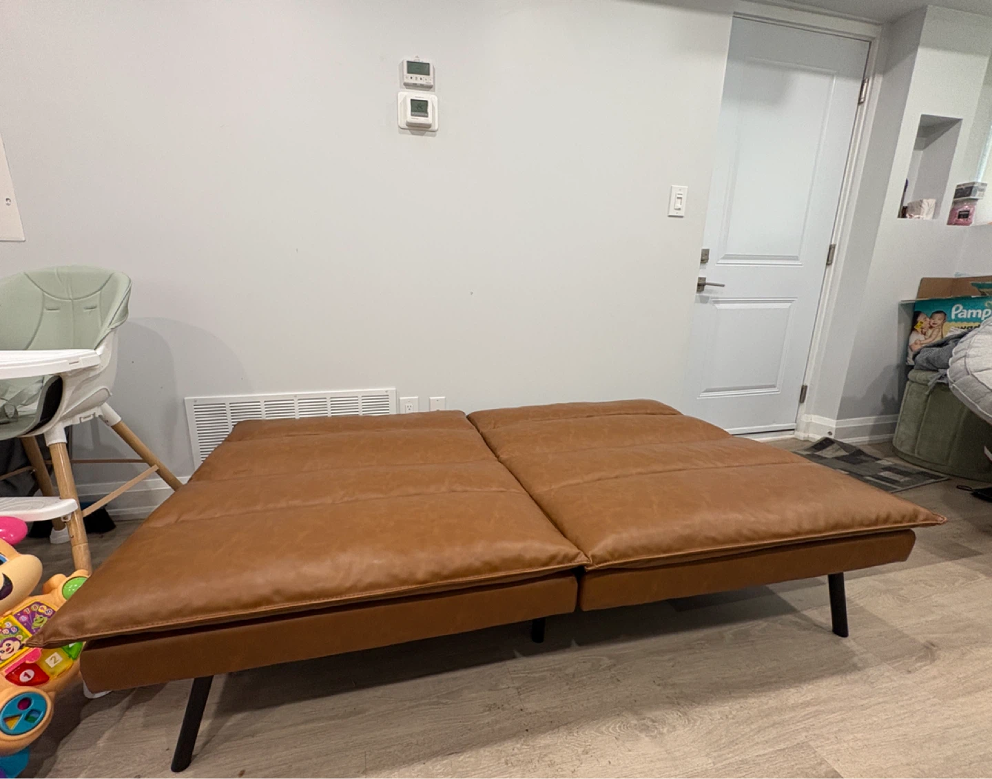 Pillow Top Convertible Futon and Sofa Bed (Twin Size) - photo 4