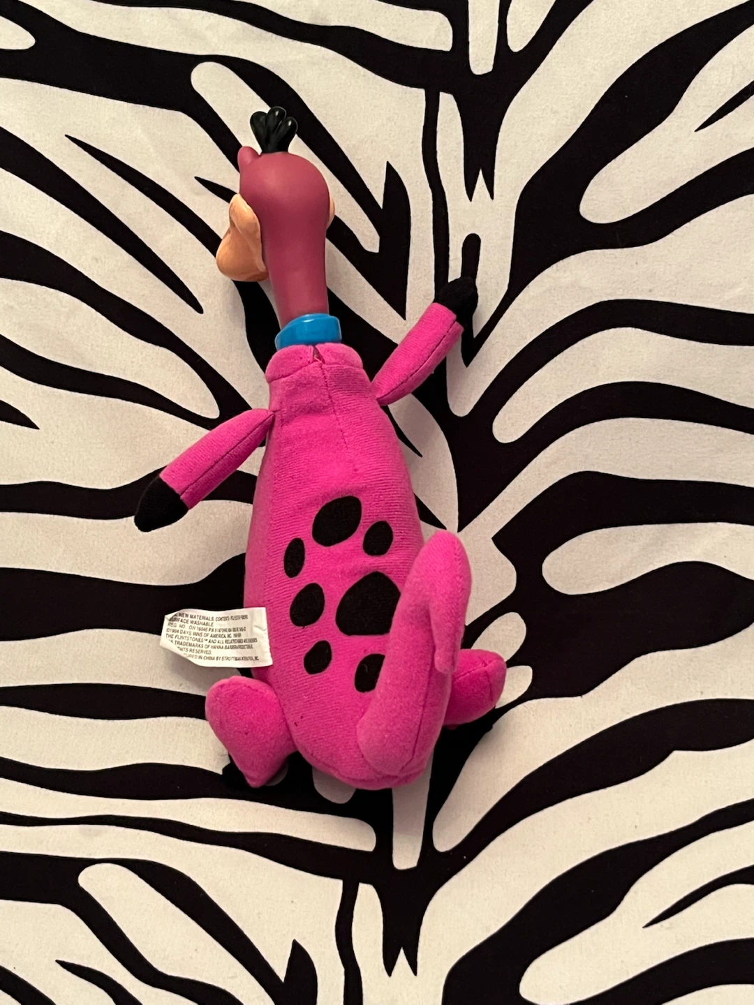🖤 1994 Dino Flintstones "Days Inn Travel Buddies" plush toy 🖤 - photo 3
