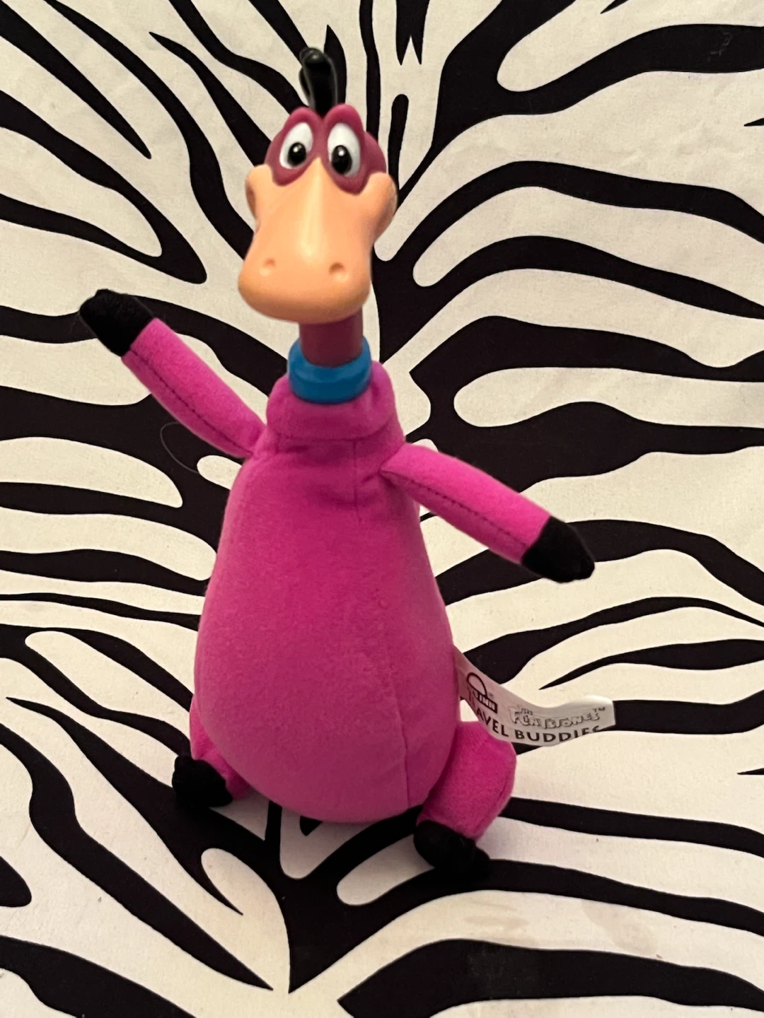 🖤 1994 Dino Flintstones "Days Inn Travel Buddies" plush toy 🖤 - photo 5