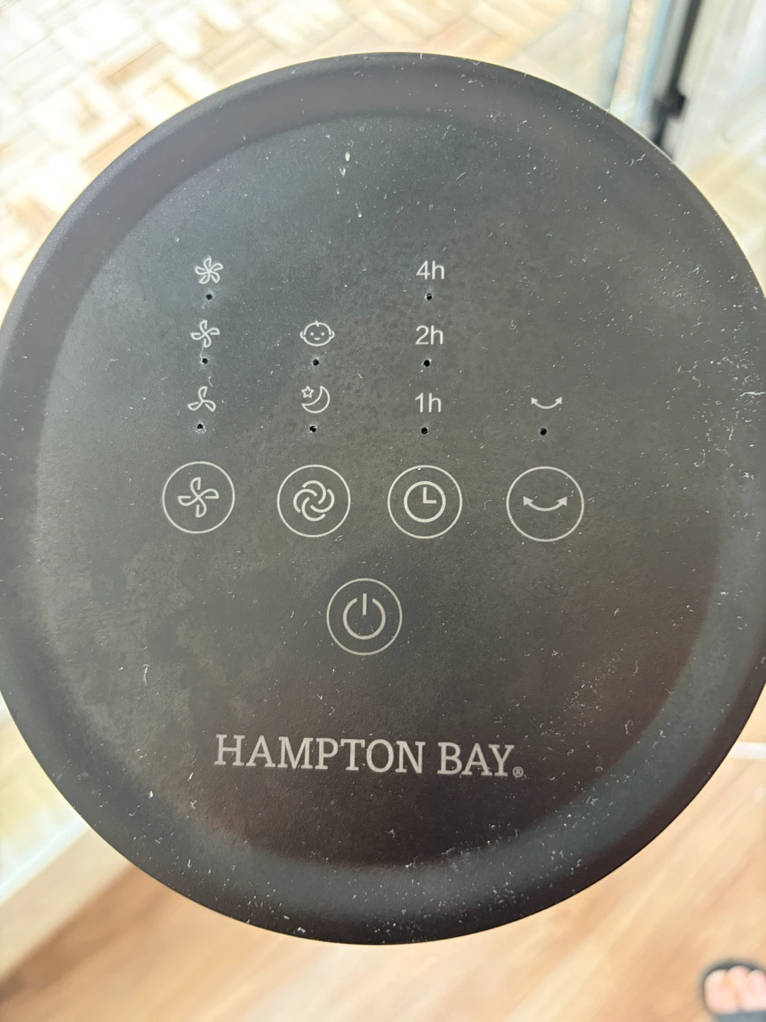 Hampton Bay 40 Inch Oscillating Tower Fan with Remote