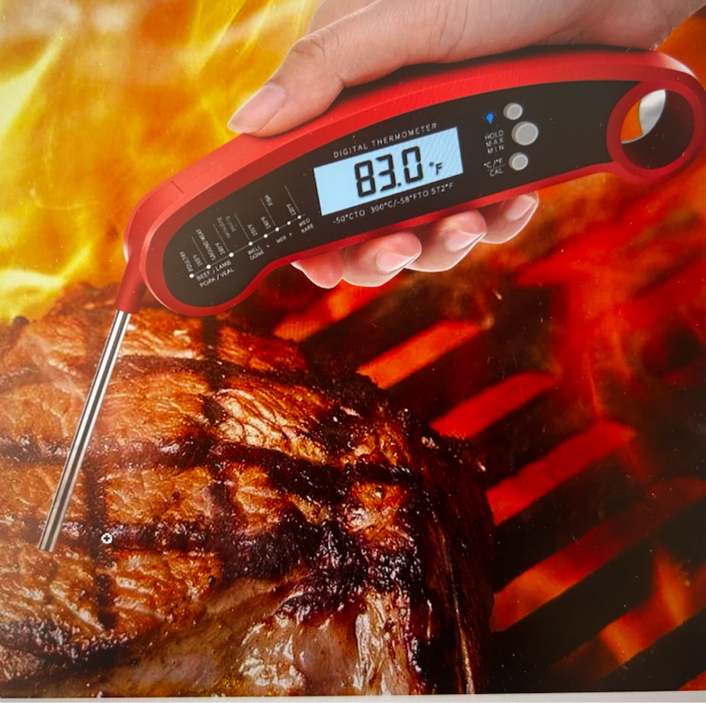 Instant Read Meat Thermometer - Brand New - photo 3
