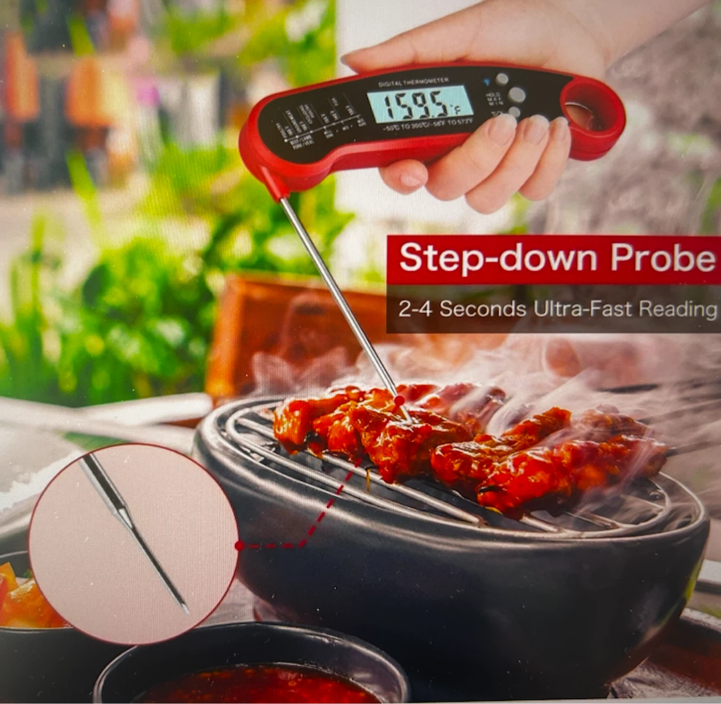 Instant Read Meat Thermometer - Brand New - photo 4