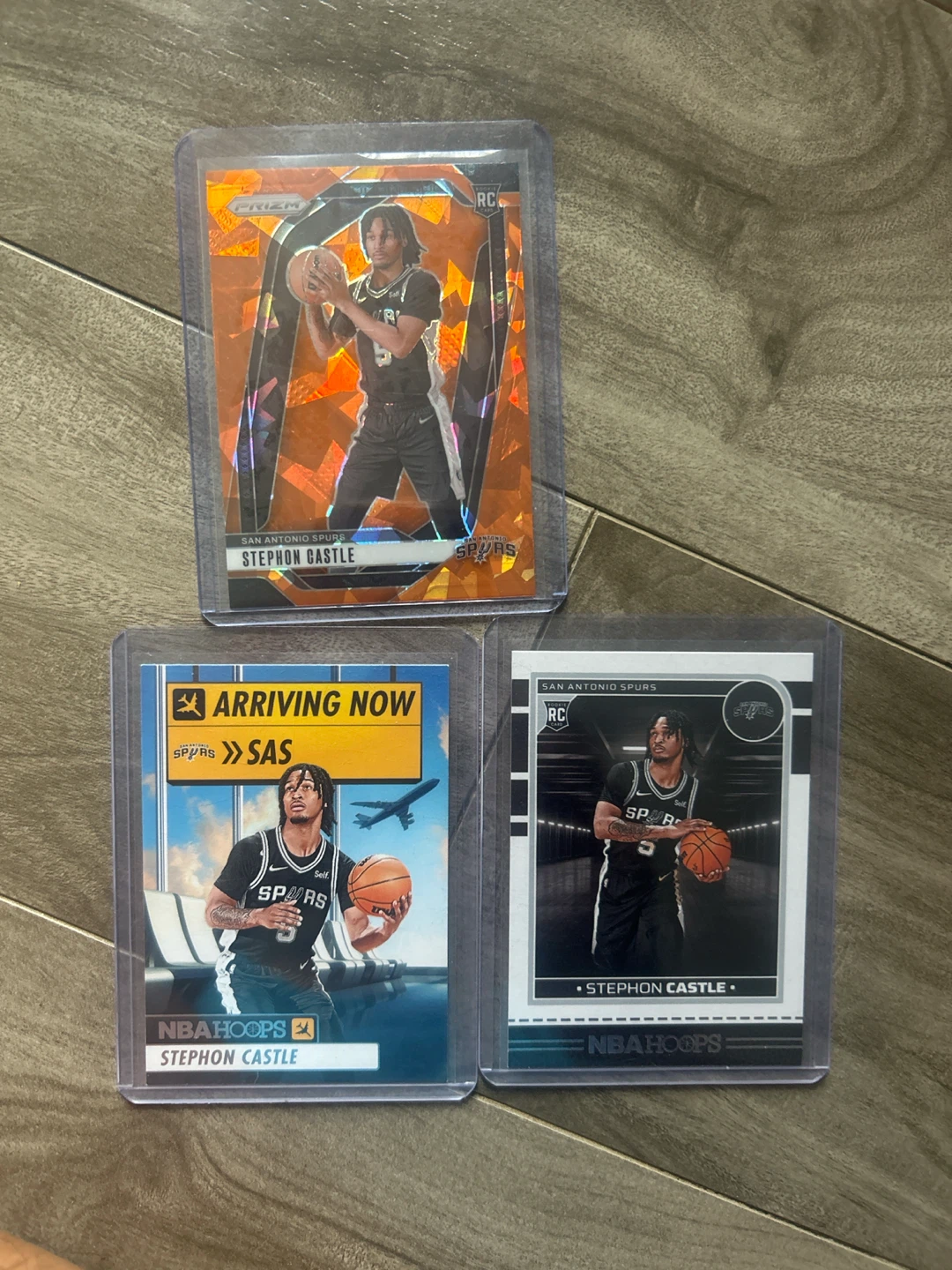 Stephon Castle 2024-25 Panini NBA Hoops Trading Cards