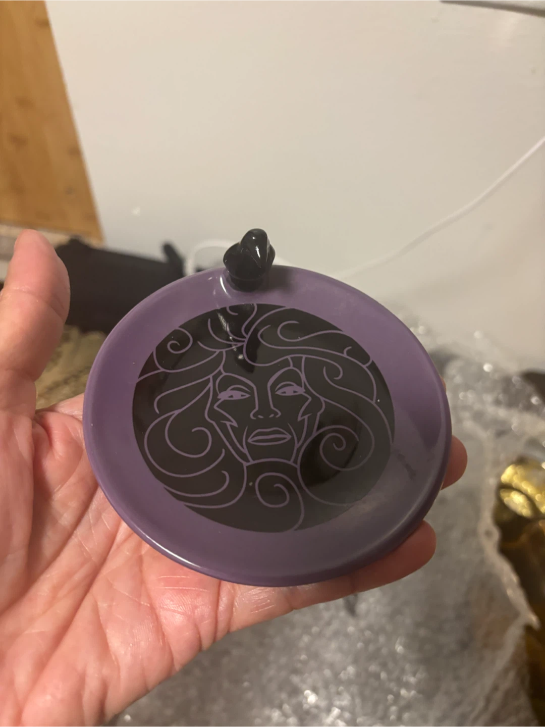 Disney Haunted Mansion Decorative Dish with Raven - photo 2