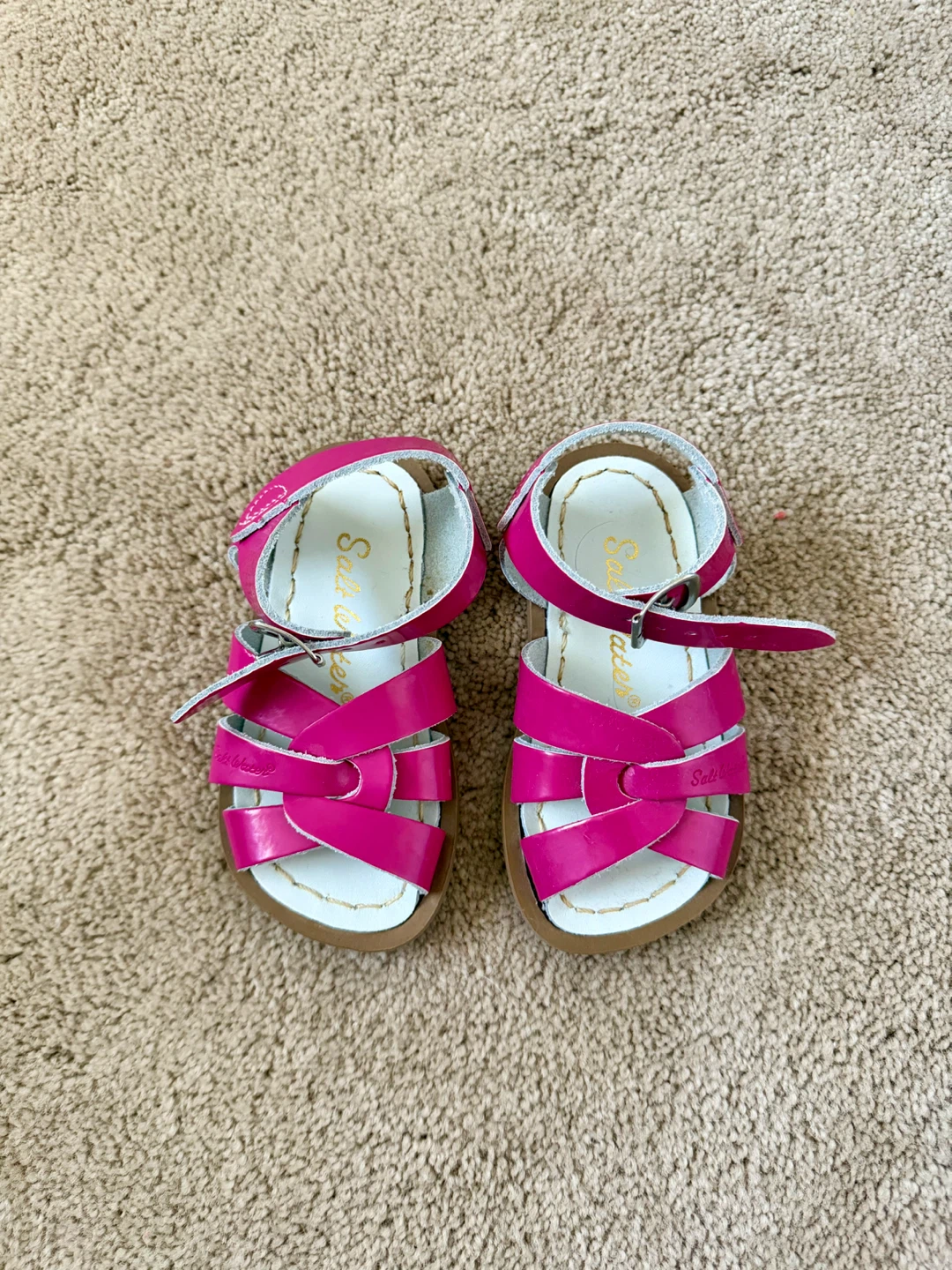 Salt Water Sandals - Pink Size 5