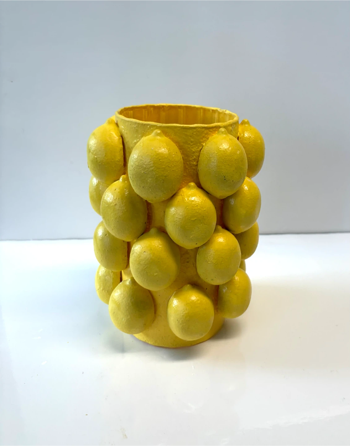 Handmade lemon vase & planter