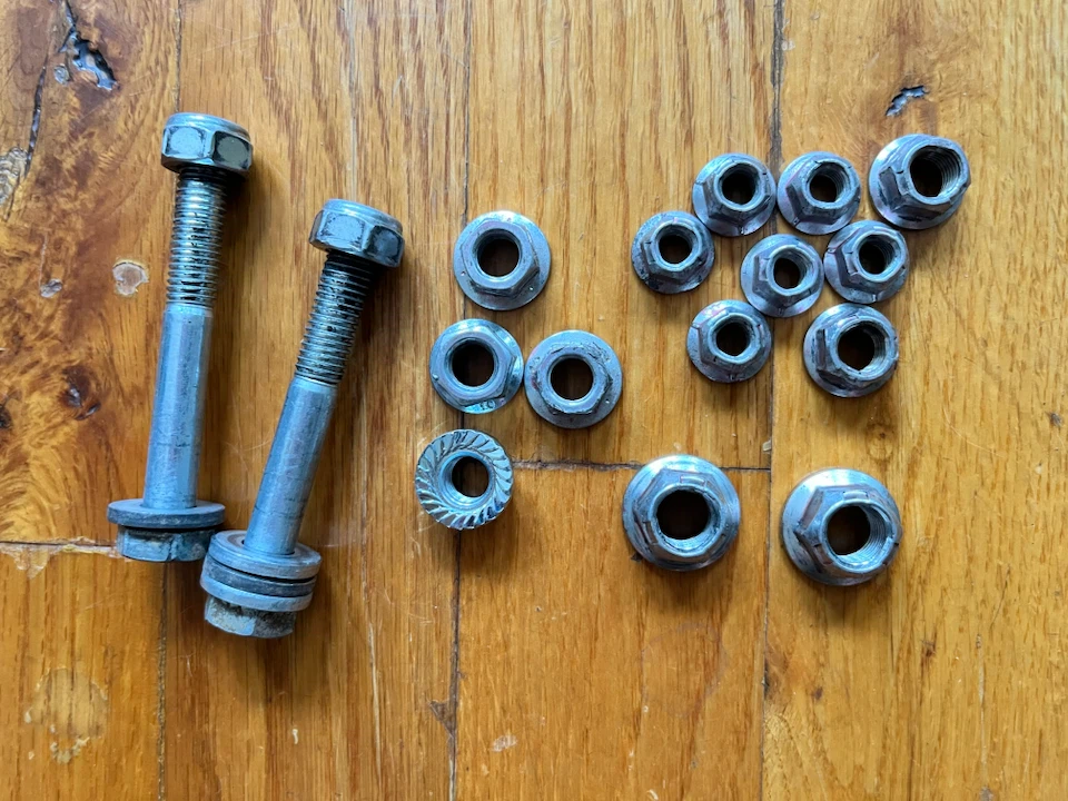 Lot of Bolts and Nuts