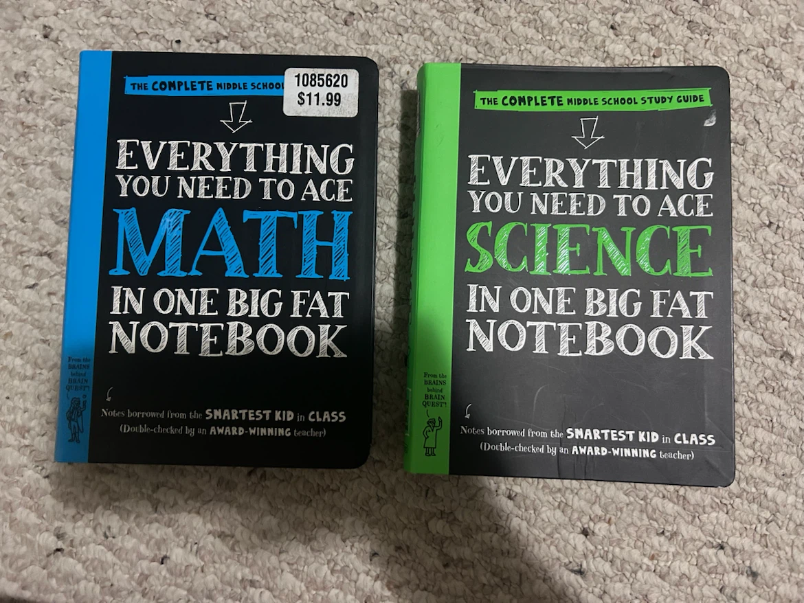Everything You Need to Ace Math and Science Notebooks