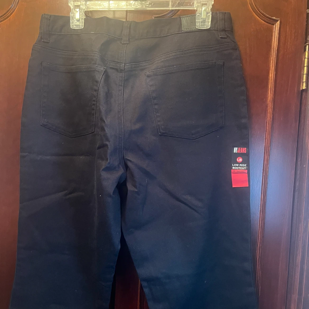 NY Jeans Low Rise Bootcut Stretch Pants Size 14 - photo 2