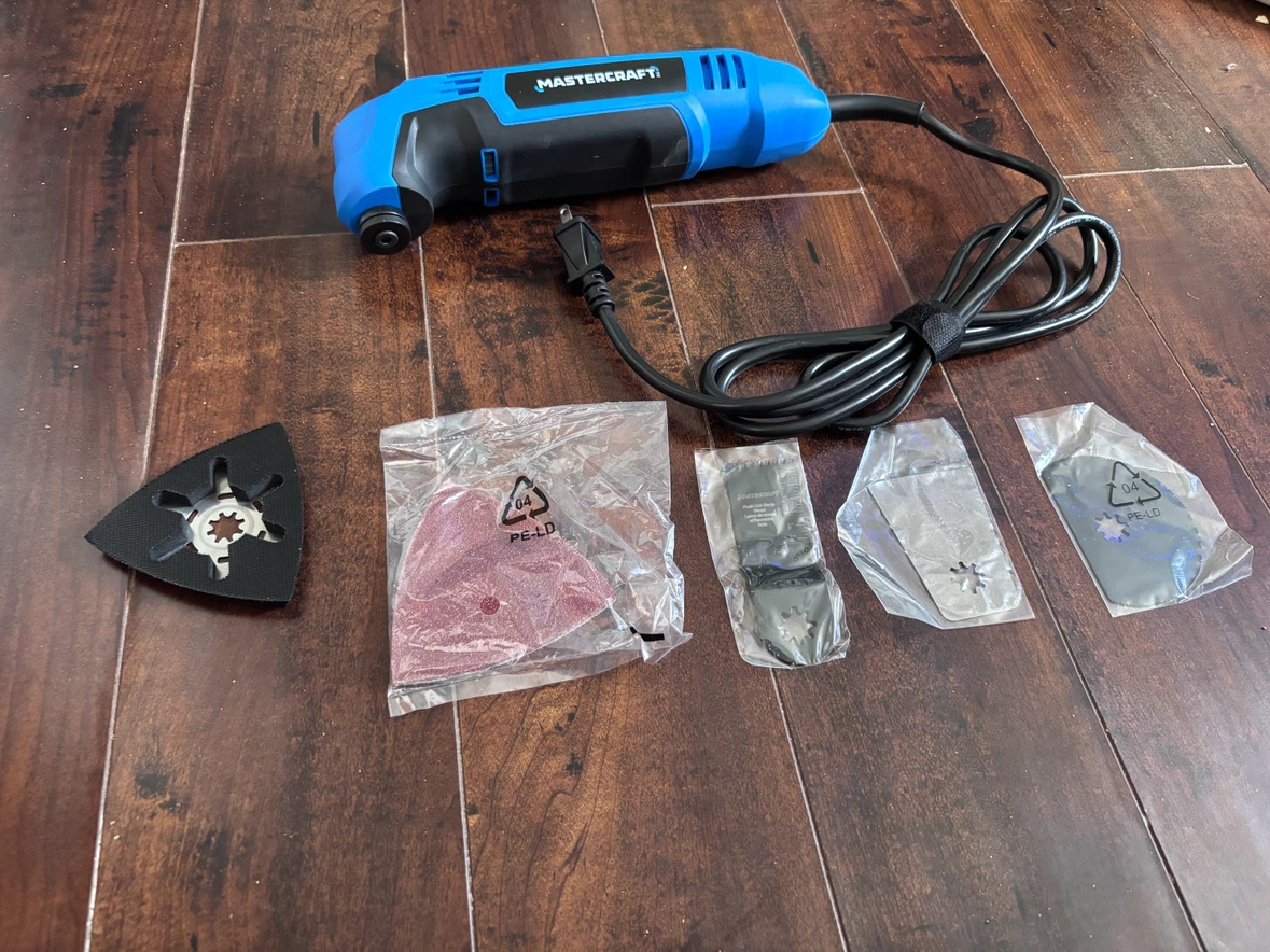Mastercraft Corded Oscillating Multi-Tool with Accessories - photo 2