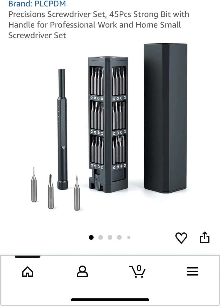 AVSSteel 46-in-1 Professional Precision Screwdriver Set