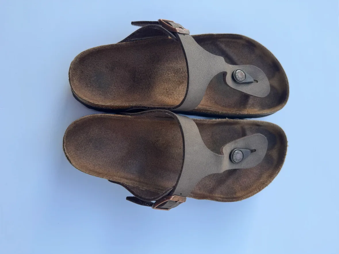Birkenstock Gizeh Birko-Flor Brown Thong Sandals Women’s 6 - photo 3