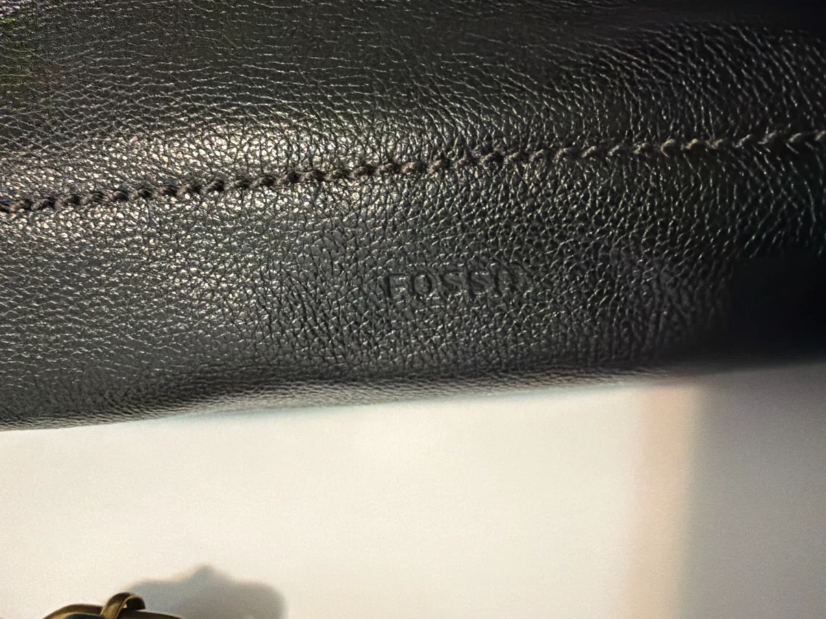 Fossil Black Leather Shoulder Bag - photo 3