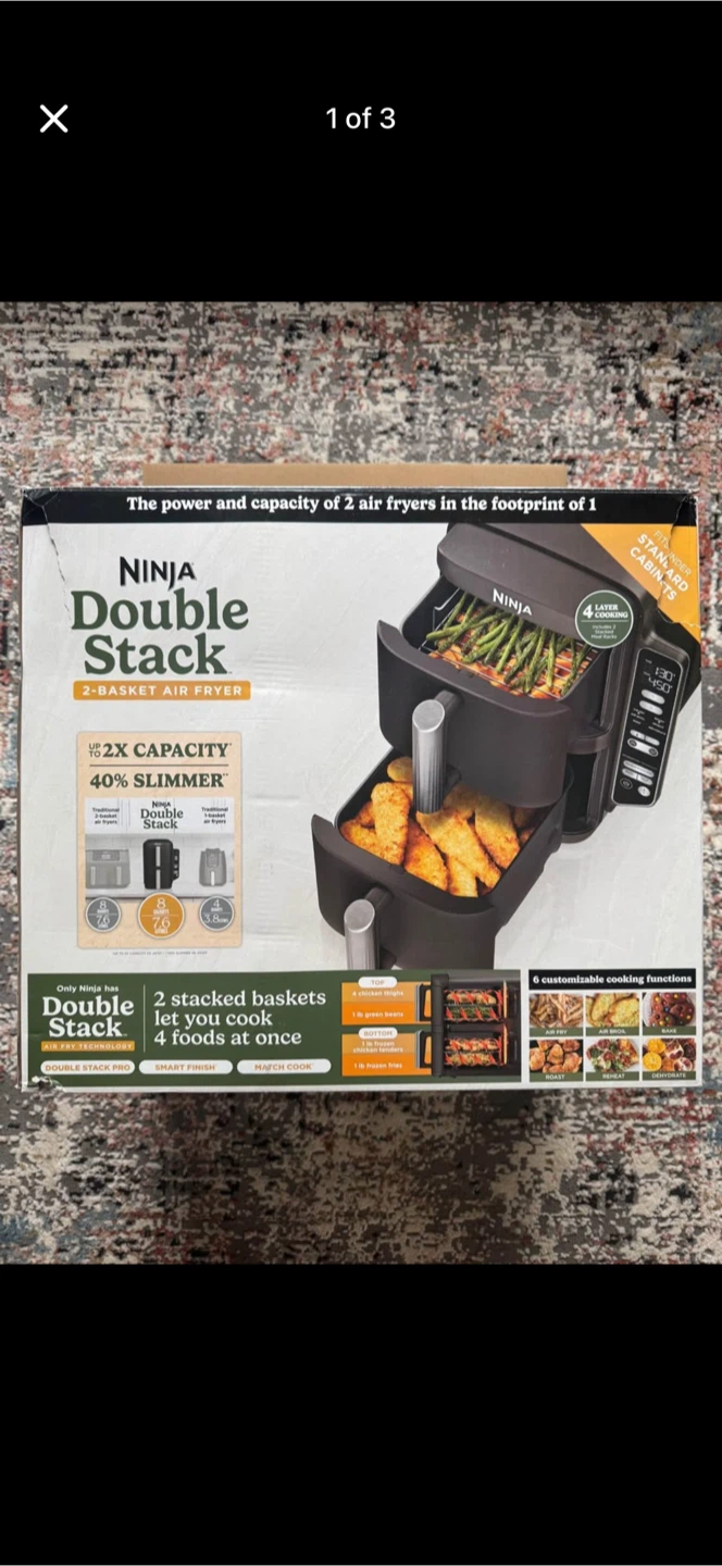 Ninja Double Stack 2-Basket Air Fryer